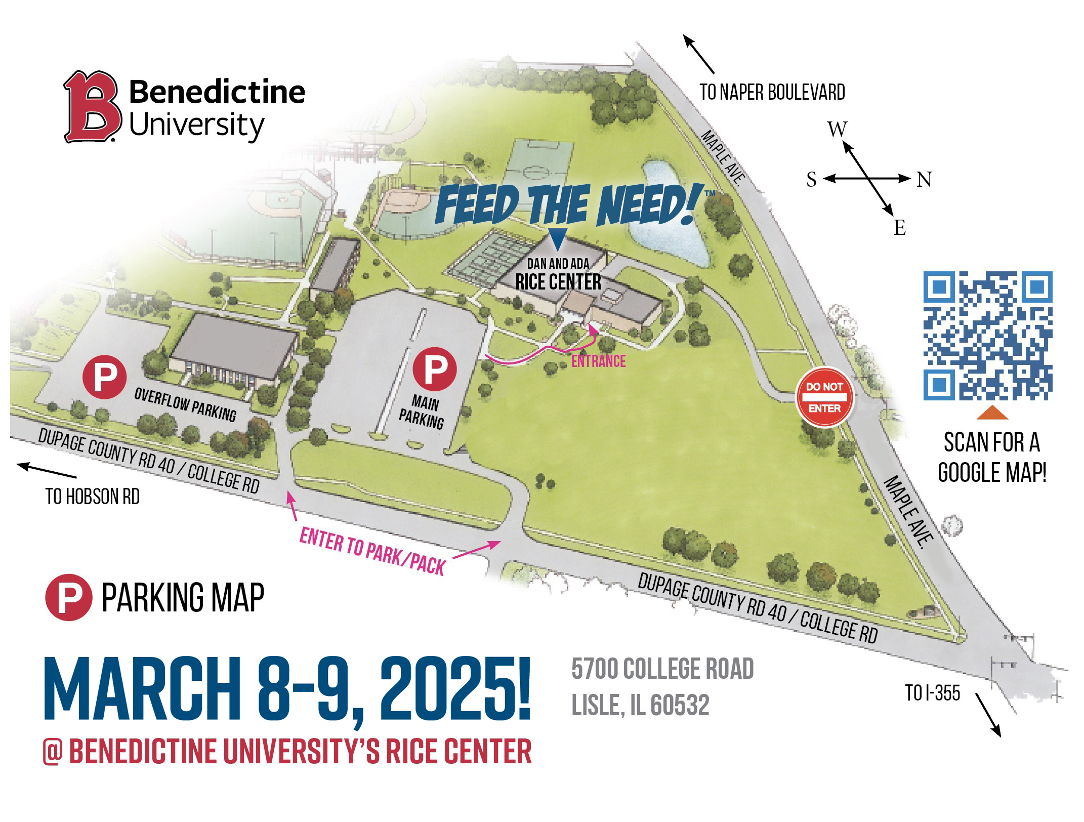 2025 Feed the Need! Map
